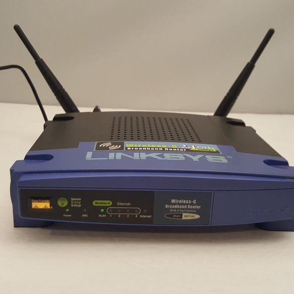 LINKSYS Wireless-G Broadband Router w/ 4 Port Switch & SES WRT54G v 5 - Picture 7 of 14